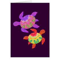 Painted Turtles Cards