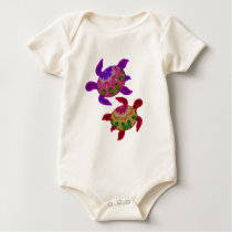 Painted Turtles Onesie T Shirts