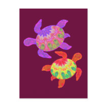 Painted Turtles Postcard