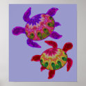 Painted Turtles Posters posters