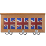 Painted Union Jacks Coat Racks