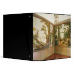 Painted wall panels in the Salon of Gille 3 Ring Binder