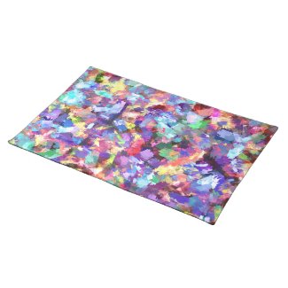 Painted Wall Place Mats
