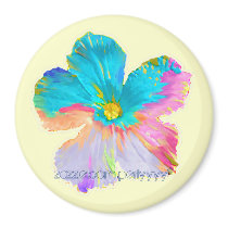 Painted Wildflower #2 magnets