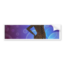 Painted Woman Bumper Stickers