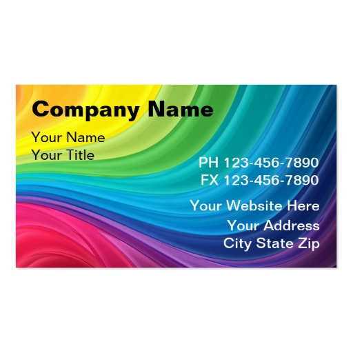 Painter Business Cards (front side)