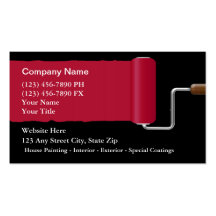 Painter Business Cards