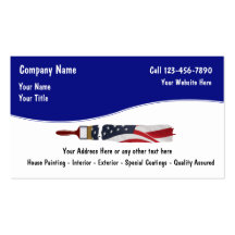 Painter Business Cards