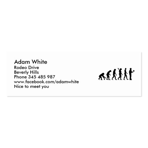 Painter evolution business card