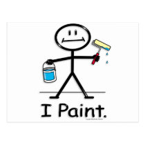 Painter postcards