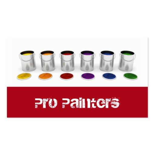 Painters and Decorators Business Card
