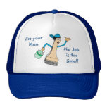 Painter's Baseball Cap Template Hat