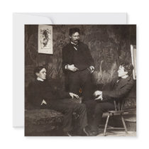 Painters Everett Shinn Robert Henri John Sloan Custom Invitations