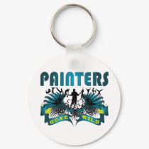 Painters Gone Wild keychains by busybrain Painters Gone Wild keychains