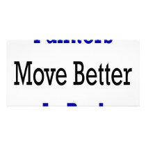 Painters Move Better In Bed photo cards