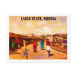 PAINTING 9 copy, LAGOS STATE, NIGERIA Postcards