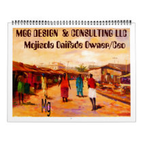 PAINTING 9 copy, MGG DESIGN  & CONSULTING LLC  ... Wall Calendars
