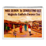 PAINTING 9 copy, MGG DESIGN  &amp; CONSULTING LLC  ... Wall Calendars