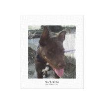 Painting "Amy" In The Park Stretched Canvas Prints