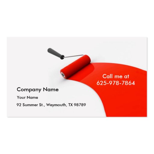 Painting Business Card