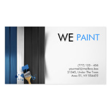 painting business card