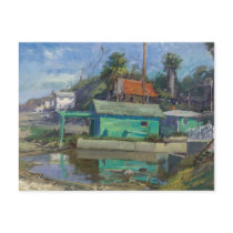 Painting by Jeff Hom postcards