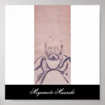 Painting by Miyamoto Musashi, c. 1600's Posters
