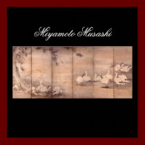 Painting by Miyamoto Musashi, c. 1600's posters