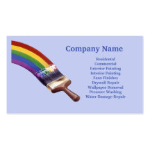 Painting Contractor Business Card