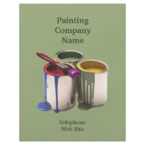 Painting Contractor Business Flyer