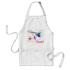 Painting - Create! Apron apron