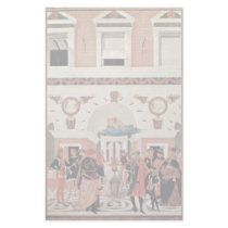 Painting Cycle For The Miracles Of St. Bernard: He Stationery Design