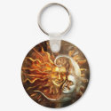 Painting : Lunar Loves Solar keychains by anamika11 Painting : Lunar Loves Solar keychains