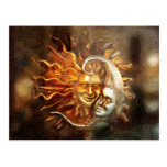Painting : Lunar Loves Solar Post Cards