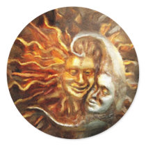 Painting : Lunar Loves Solar stickers by anamika11 Painting : Lunar Loves Solar stickers