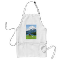 Painting Mountains Apron