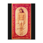 Painting of Christ Postcard