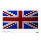 Painting of Union Jack Room Decal