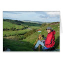 "Painting on Harehaugh" cards