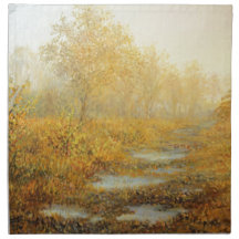 Painting Soft Warmth.jpg Cloth Napkin
