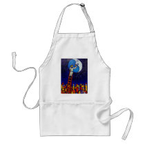 Painting the Moon aprons
