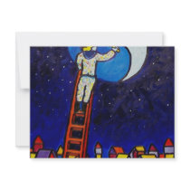 Painting the Moon invitations