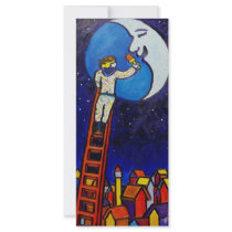 Painting the Moon rack cards by piliero Painting the Moon rack cards