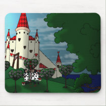 Painting The Roses Red Mousepad mousepads