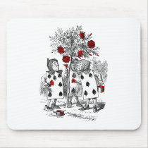 Painting the Roses Red Mouse Pad