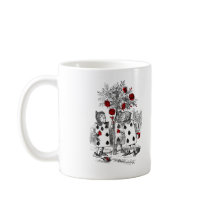 Painting the Roses Red Mugs