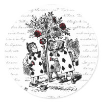 Painting the Roses Red stickers