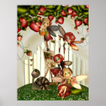 Painting Under The Strawberry Bush Fantasy Art posters