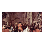 Paintings By John Gay'S Beggar'S Opera "Scene V" photo cards