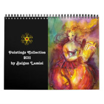 Paintings Collection by Bulgan Lumini -  2011 Wall Calendar